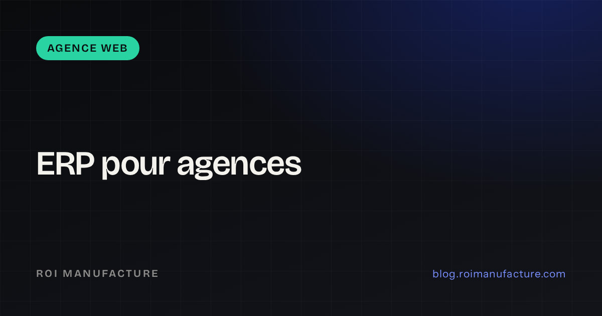 ERP pour agences