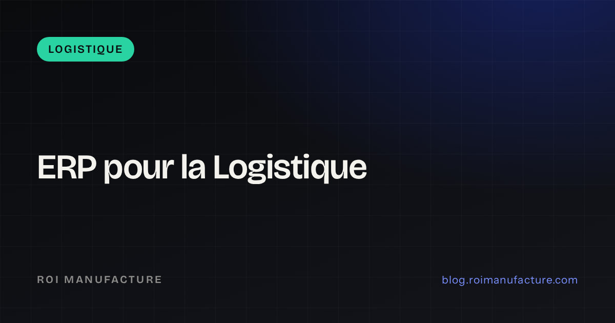 ERP pour la Logistique