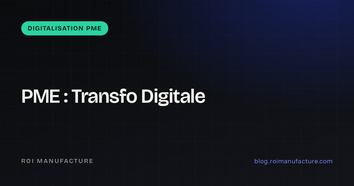 PME : Transfo Digitale
